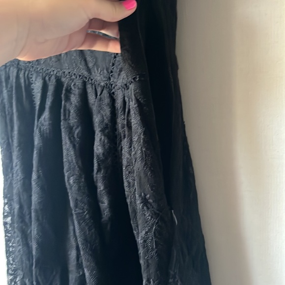 Free people black lace maxi dress - Picture 7 of 11